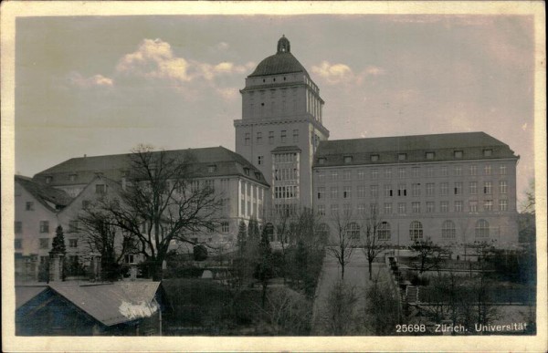 Zürich - Universität Vorderseite