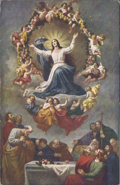 Maria Einsiedeln, Hochaltargemälde von Deschwanden Vorderseite