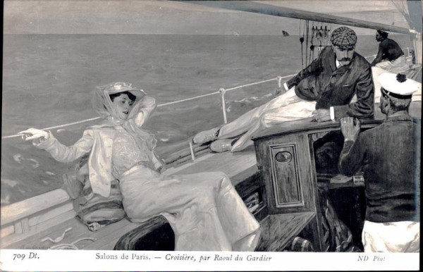 Kreuzfahrt, Croisière, Raoul du Gardier Vorderseite