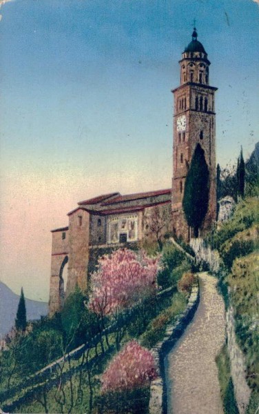 Lago di Lugano - Chiesa di Morcote. 1926 Vorderseite