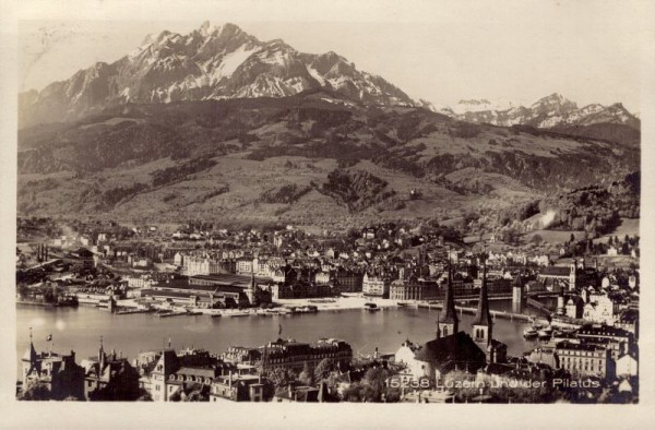 Luzern und der Pilatus