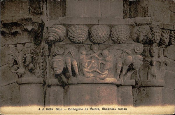Sion - Collégiale de Valère Vorderseite