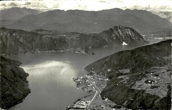 Visto dal Monte Generoso, Lago di Lugano Vorderseite