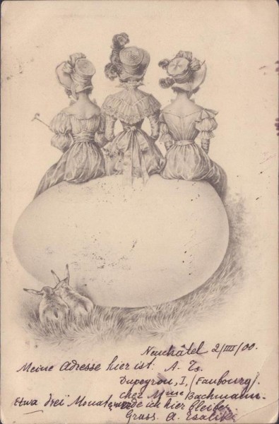 zum Osterfest Vorderseite