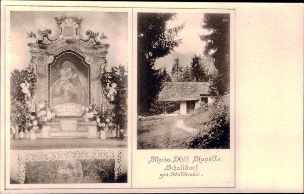 Schattdorf, Maria Hilf Kapelle Vorderseite