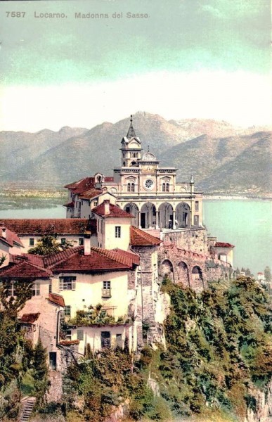 Locarno. Madonna del Sasso Vorderseite