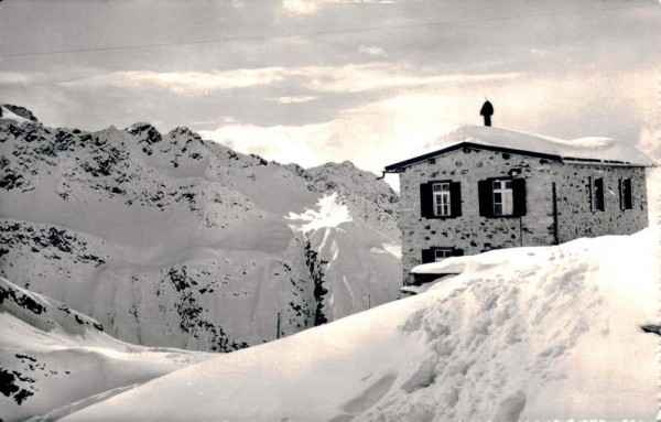 Silvrettahaus SAC. Vorderseite