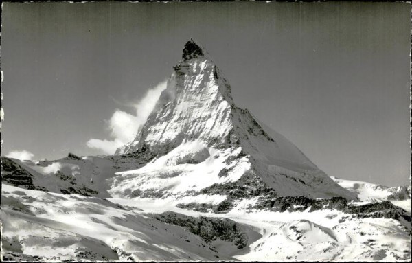 Zermatt - Matterhorn (4478 m) Vorderseite
