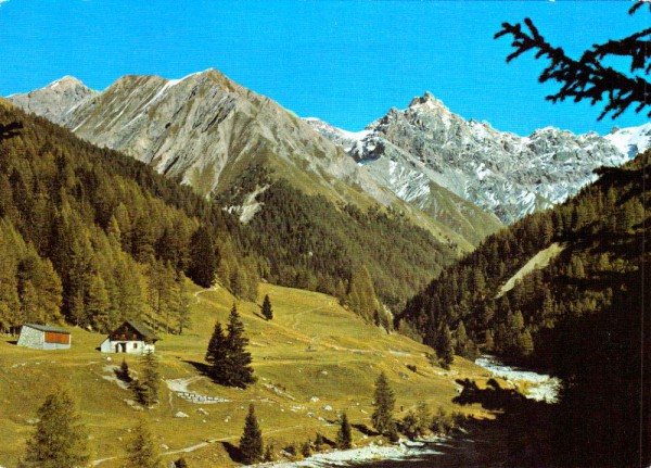 Parkhütte Varusch - das Tor zum Schweiz. Nationalpark von Zuoz und S-chanf.