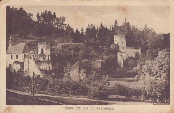 Ruine Steineck bei Pforzheim