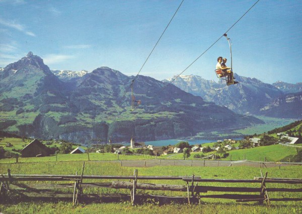 Blick auf Walensee - Mürtschenstock