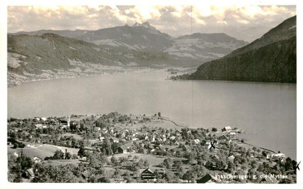 Oberägeri gegen die Mythen Vorderseite