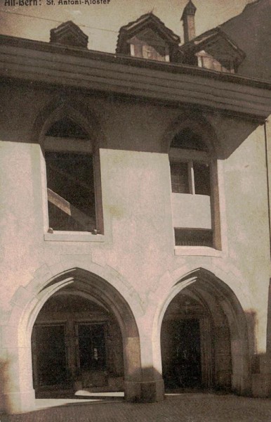 Alt-Bern, St. Antoni-Kloster Vorderseite