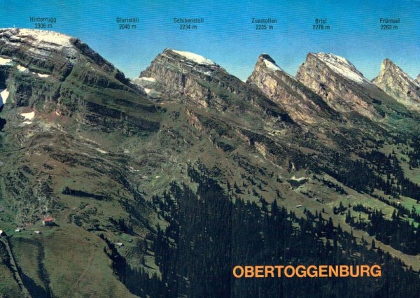 Stöfeli mit Churfirsten (Obertogg.)  Vorderseite