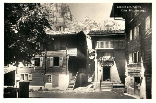 Loeche - Les - Bains, Coin Pittaresque Vorderseite