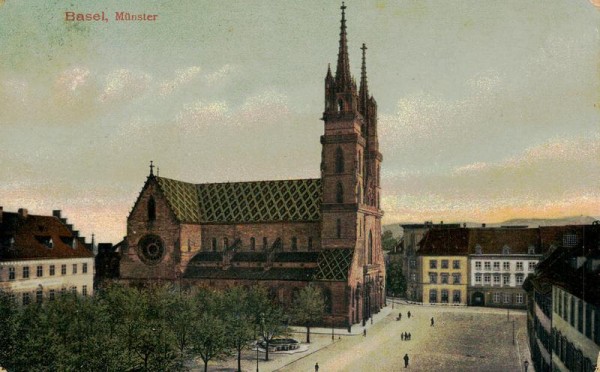 Basel, Münster Vorderseite
