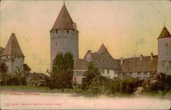Château Estavayer Vorderseite