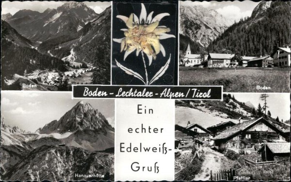 Lechtaler Alpen Vorderseite