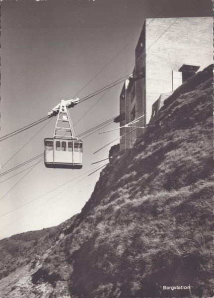 Gonten, Luftseilbahn Jakobsbad - Kronenberg Vorderseite