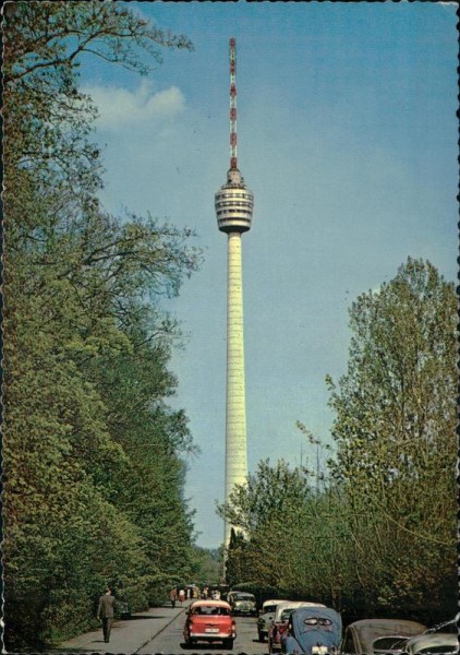 Stuttgart/Fernsehturm Vorderseite
