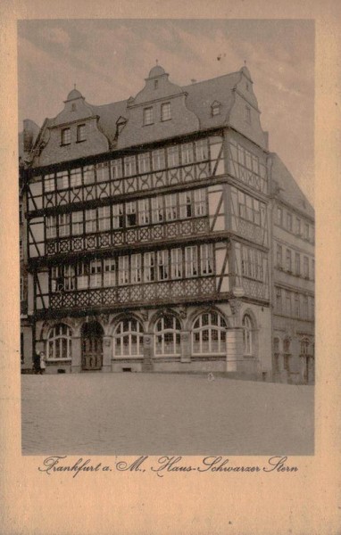 Frankfurt, Haus-Schwarzer Stern Vorderseite