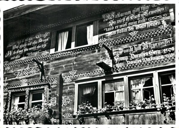 Werdenberg bei Buchs Vorderseite