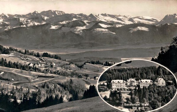 Sanatorium Wald Vorderseite