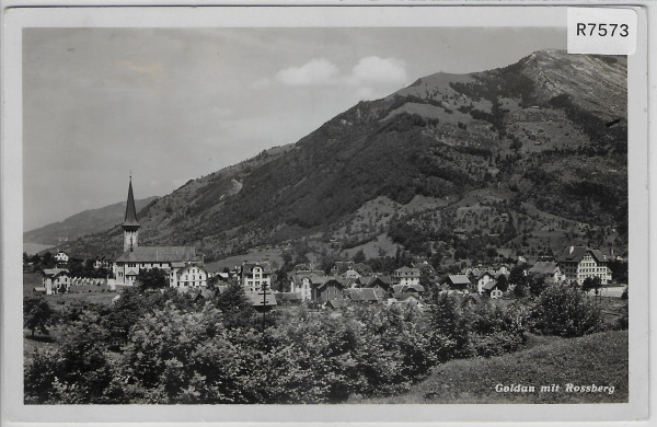 Goldau mit Rossberg