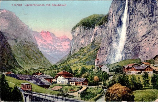Lauterbrunnen, Staubbch Vorderseite
