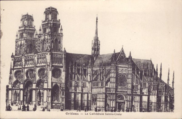 Orleans, la Cathédrale Sainte - Croix