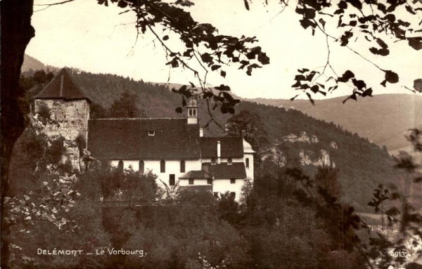 Delémont, Le Vorbourg Vorderseite