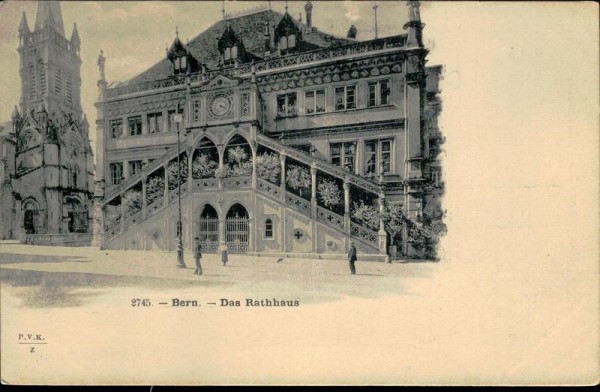 Bern - Das Rathaus Vorderseite