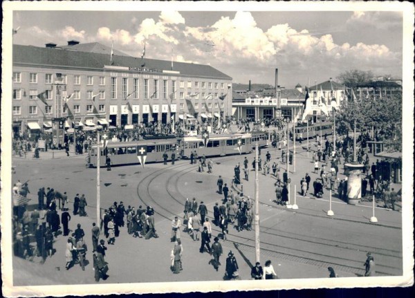 Basel, Mustermesse Vorderseite