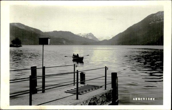 Ägerisee Vorderseite