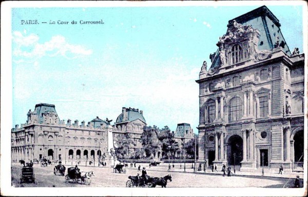 Place du Carrousel (Paris) Vorderseite
