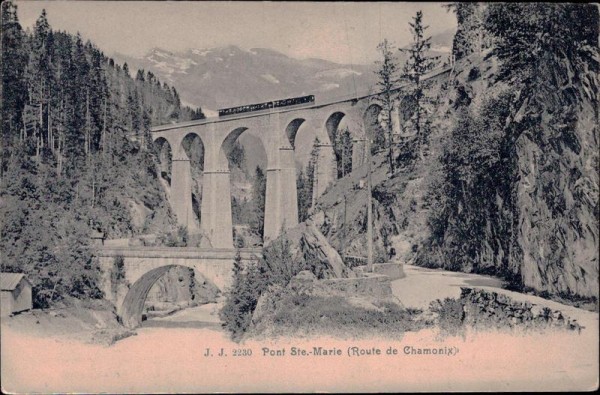 Chamonix, Pont Ste.-Marie Vorderseite
