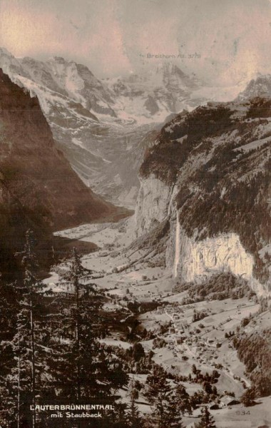 Lauterbrunnental Vorderseite