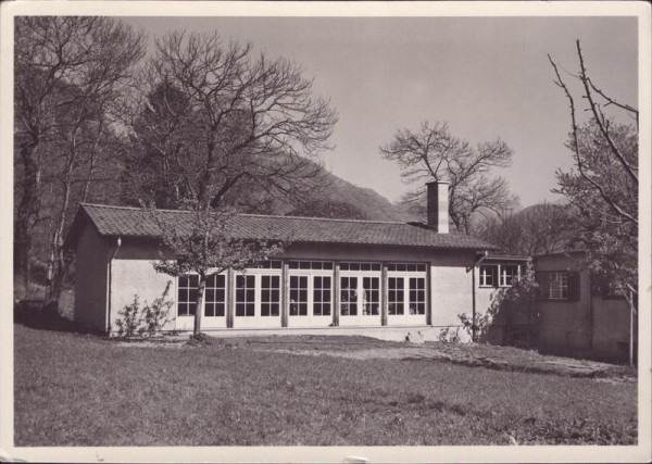 Arcegno, Saalbau Vorderseite