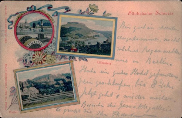 Sächsische Schweiz Vorderseite