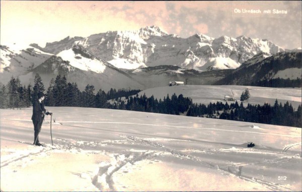 ob Urnäsch, mit Säntis Vorderseite
