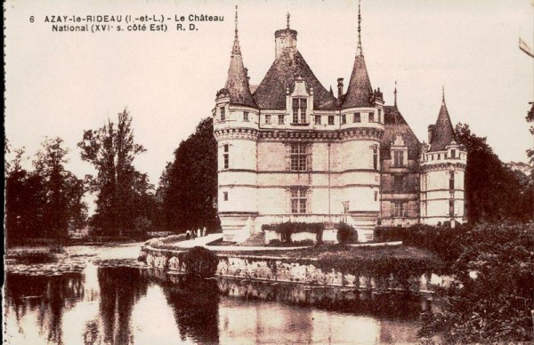 Schloss Azay-le-Rideau Vorderseite