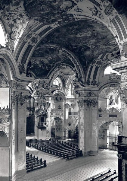 Stiftskirche Einsiedeln Vorderseite