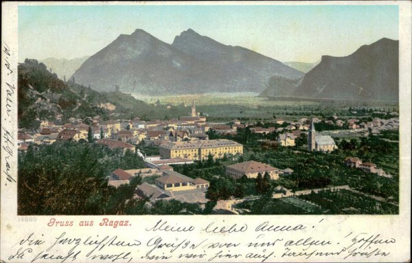 Gruss aus Ragaz Vorderseite