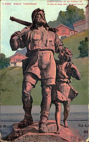 Telldenkmal/Altdorf Vorderseite