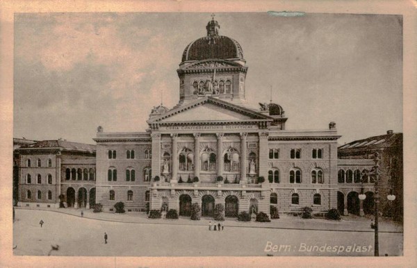 Bundespalast, Bern Vorderseite