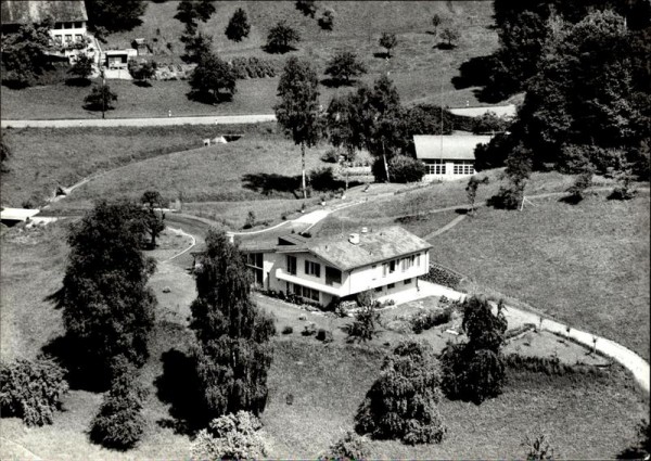 unbekanntes Haus, Flugaufnahme Vorderseite