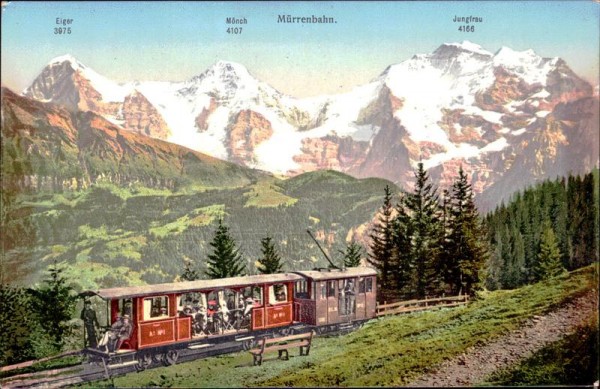 Mürrenbahn Vorderseite
