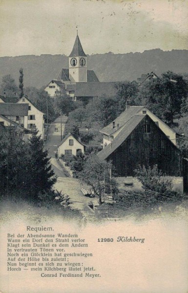 Kilchberg um ca. 1919 Vorderseite