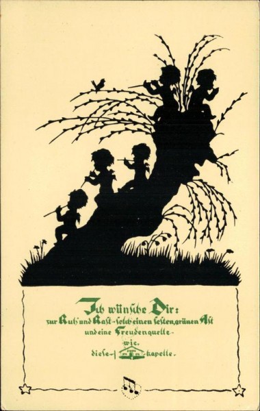 Scherenschnitt Vorderseite
