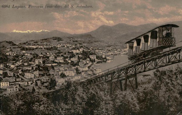 Luganoferrovia funicolare del S.Salvatore Vorderseite